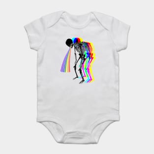 Super Rainbow Baby Bodysuit